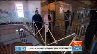 The Sunrise TV show talks about the Geelong jail