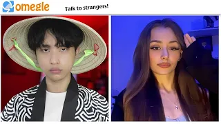 Asian ROASTS Racist people on OMEGLE (COMPILATION)