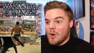 BLACK PANTHER WAKANDA FOREVER TEASER TRAILER REACTION!