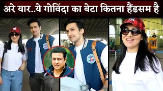 😍Superstar Govinda's Handsome Son Yashvardan Ahuja And Daughter Tina Ahuja Spotted Together