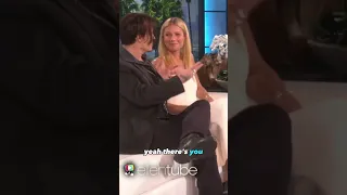 Johnny Depp with Gwyneth Paltrow on Ellen show ( The movie Mortdecai about ) (Old but Gold)