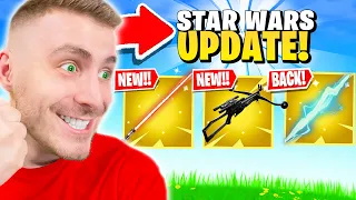 *NOVÝ* MEGA STAR WARS FORTNITE UPDATE!!