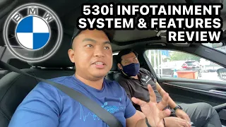 INFOTAINMENT SYSTEM & FEATURES REVIEW | 2021 BMW 530i M Sport G30 LCI
