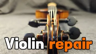 Violin repair