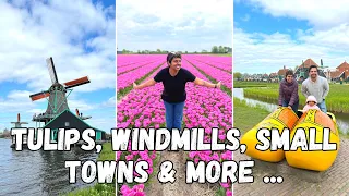 Netherlands beyond Amsterdam: Haarlem, Windmills, Tulips & more | Travel with Kids