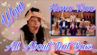 REACTING TO Home Free |  All About That Bass | SO FUNNY and the BEST 🤯