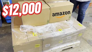I bought a $12,000 Amazon Return Pallet