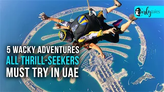 5 Wacky Adventures All Thrill-Seekers Must Try In UAE | Curly Tales