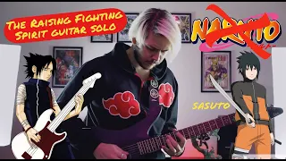 Naruto Guitar Cover + Solo | The Raising fighting Spirit |