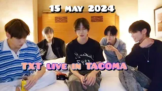 All SUB)💖TXT LIVE FROM TACOMA🇺🇲 15.05.24 #txt #tommorow_x_together #live #officialtosky #weverselive