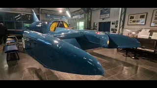 Donald Campbell's Bluebird K7 prepared for display at the Ruskin Museum by Neil J Wood's Valeting.