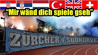 FC Zürich Chant With Translated Lyrics: "Mir wänd dich spiele gseh" | Zürcher Südkurve | Switzerland