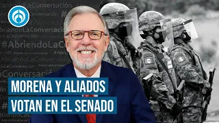 Senado de la República vota para militarización del país | PROGRAMA COMPLETO