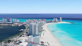 Google Earth Studio Cancún Zona Hotelera