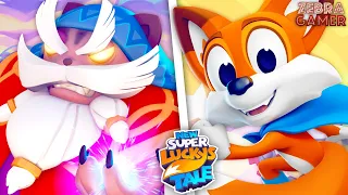 New Super Lucky's Tale All Bosses! - Zebratastic Moments