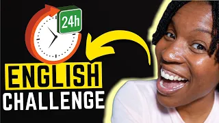 24-HOUR ENGLISH CHALLENGE | English With Tiffani