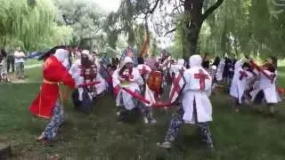 Лицарські бої на ГрінФесті у Хмельницькому