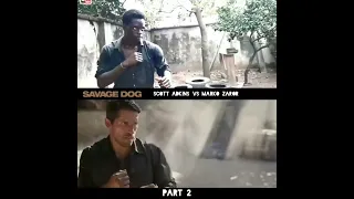 Action movie fight scene: Scott Adkins vs Marko zaror || Savage dog #shorts