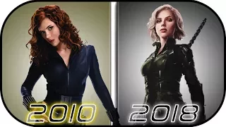 EVOLUTION of BLACK WIDOW in Movies (2010-2018) Natasha Romanoff History in Avengers Infinity War