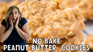 No Bake Peanut Butter Cookies