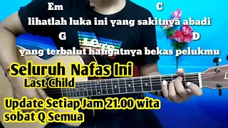 Chord Last Child Seluruh Nafas Ini - Tutorial Gitar Untuk Pemula By Darmawan Gitar