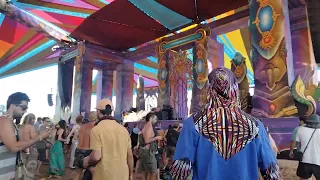 Boom Festival 2022 Dance Temple by morning