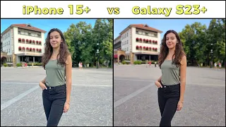 iPhone 15 Plus vs Samsung Galaxy S23 Plus Camera Test