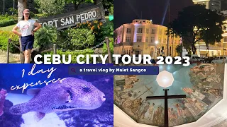 VLOG ⛪️CEBU CITY TOUR • Historical Churches, Cebu Museum + Ocean Park + DIY EXPENSES • Maiet Sangco