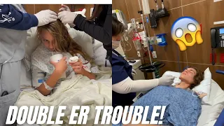Kids Have A Horrific Sledding Accident | Brother And Sister End Up In The ER Together