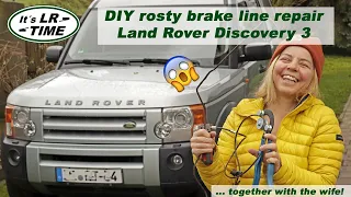 Land Rover Discovery 3: How we replace brake lines