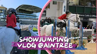 Lucie & Princess Showjumping at Aintree.