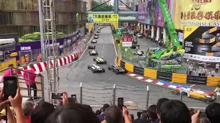 HUGE CRASH in 2018 Macau GP