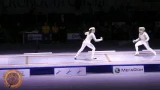 Moscow 2013 Women's Sabre - L4 - Vougiouka GRE v Kharlan UKR