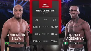 FULL FIGHT | Anderson Silva vs Israel Adesanya | Main Event | UFC 5 | PS5 Gameplay