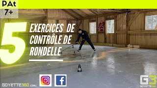 5 EXERCICES DE CONTRÔLE DE RONDELLE