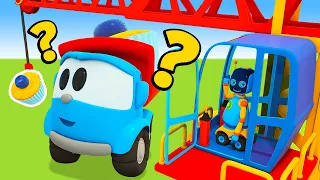 Sing with Leo the Truck! The Crane song, the Cement Mixer song & more nursery rhymes.