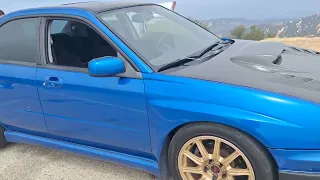 RIP Blue Subaru WRX