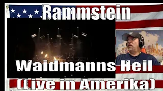 Rammstein - Waidmanns Heil (Live in Amerika) [Subtitled in English] - REACTION - WOW what a show!