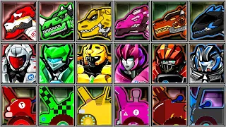 Mega Mechs + Dinosaur Digger + Dino Robot Corps - T-Rex/Cerato/Troodon/Spino/Allosaur/Hornet/Freeze