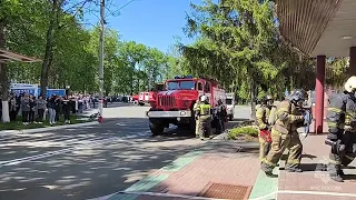 Пожарные учения на заводе | Fire drills at the factory