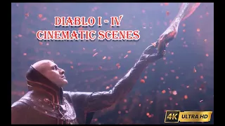 Diablo 1-4 All Cinematic Scenes | Full Compilation High Quality 4k