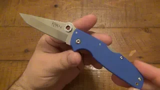 Cold Steel "Khan" & The Difference Between AUS-8 & AUS-8A...