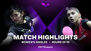 Miyuu Kihara vs Bernadette Szocs | WS | WTT Champions European Summer Series 2022 (R16)