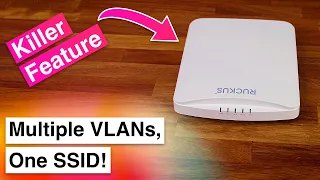 This little-known WiFi feature is AWESOME!  Multiple VLANs on a single SSID - Ruckus DPSK