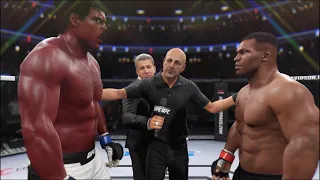 Mike Tyson vs. Red Hulk Soviet - EA Sports UFC 2 - Epic Fight 🥊