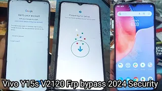 Vivo Y15s V2120 Frp Bypass Android 12 Latest Security Done