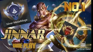 JINNAR  Mage  OP Game play //  clash Of Titans  //