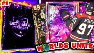 WOW, 90+ PURPLE PULL! CAN HE PLAY!? NHL 23 GAMEPLAY + PACKS | WORLDS UNITE #11