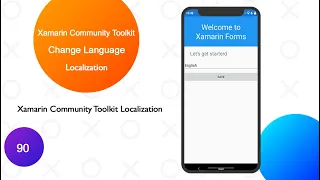 Xamarin Community Toolkit Language Localization