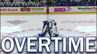 (Full Overtime) San Jose Sharks at Toronto Maple Leafs - 1/04/18